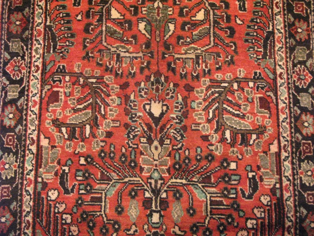 3' 8" x 9' 9" Persian Lilihan Runner image 6