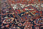 8' 3" x 11' 2" Persian Heriz Rug image 2