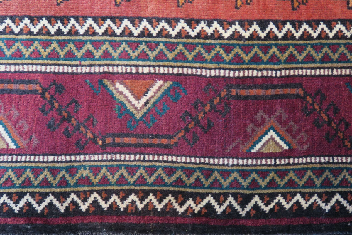 3' 7" x 9' 0" Persian Baluch Runner image 0