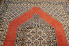 5' 8" x 9' 0" Persian Sanandaj Rug image 6