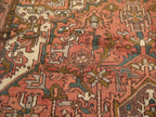 8' 1" x 11' 0" Persian Heriz Rug image 5