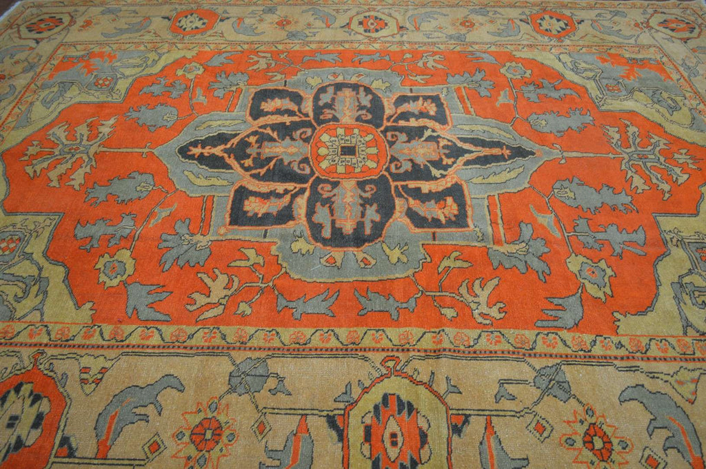 10' 2" x 13' 1" Turkish Oushak Rug image 6