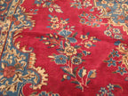 8' 8" x 11' 6" Persian Yaazd Rug image 9