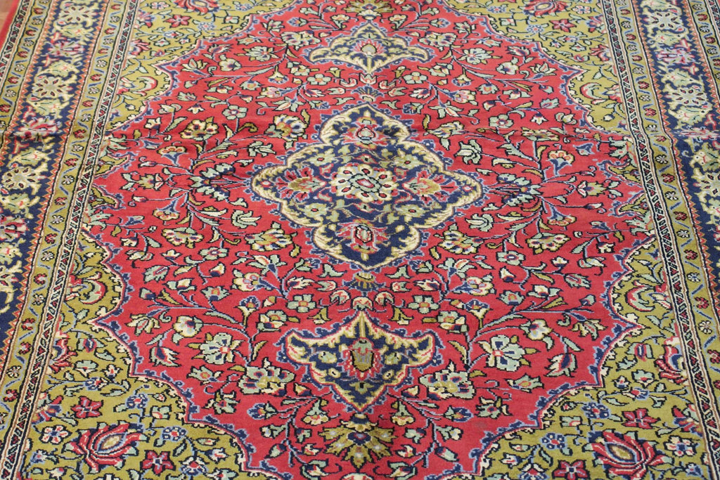 3' 5" x 5' 6" Persian Qum Rug image 4