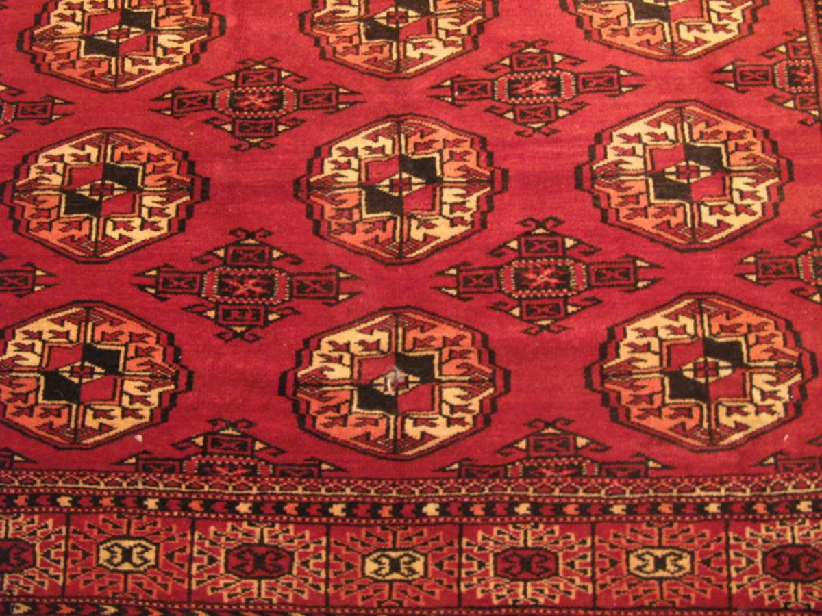 5' 1" x 7' 3" Persian Turkmen Rug image 8