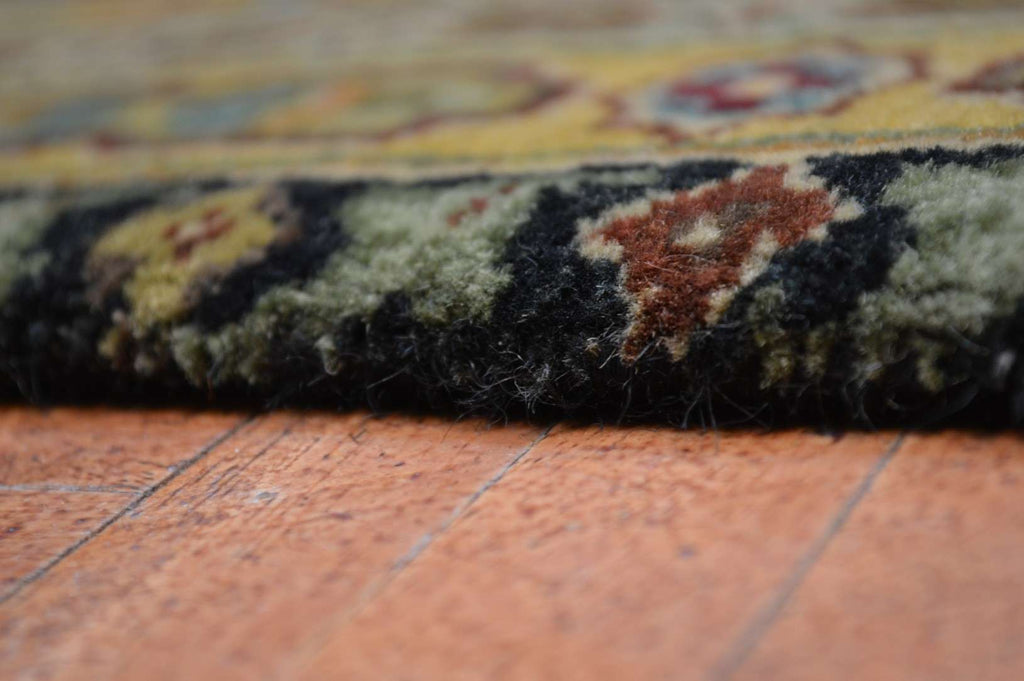 9' 0" x 11' 5" India Agra Rug image 10
