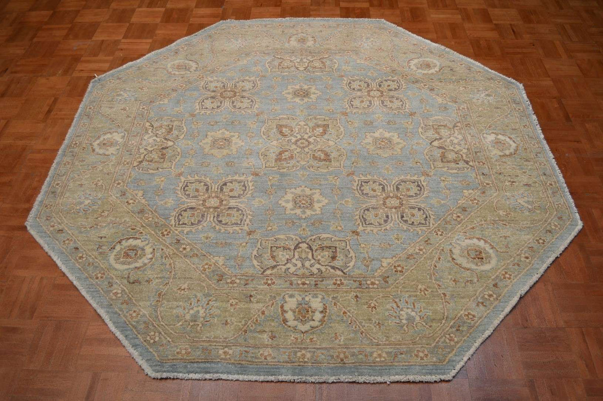 6' 0" x 6' 0" Pakistan Peshawar Octagon Rug image 1