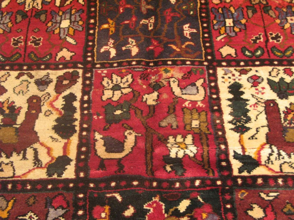 3' 1" x 12' 7" Persian Bakhtiari Runner image 9