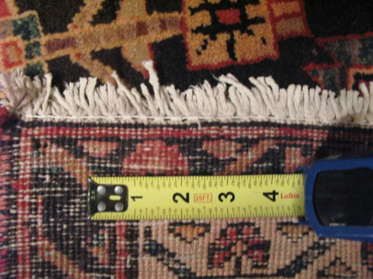4' 3" x 9' 9" Vintage Meshkin Runner image 12