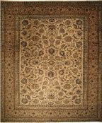11' 4" x 13' 1" Persian Mashhad Rug image 0