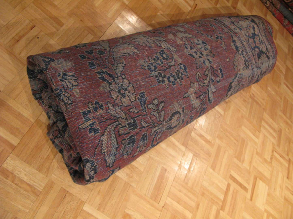 9' 0" x 12' 0" Persian Sarouk Rug image 11
