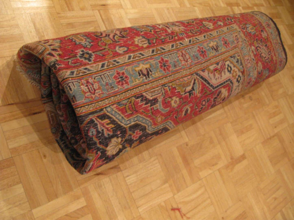 8' 1" x 11' 1" Persian Kashan Rug image 11