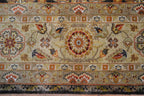 7' 9" x 9' 9" India Agra Rug image 3