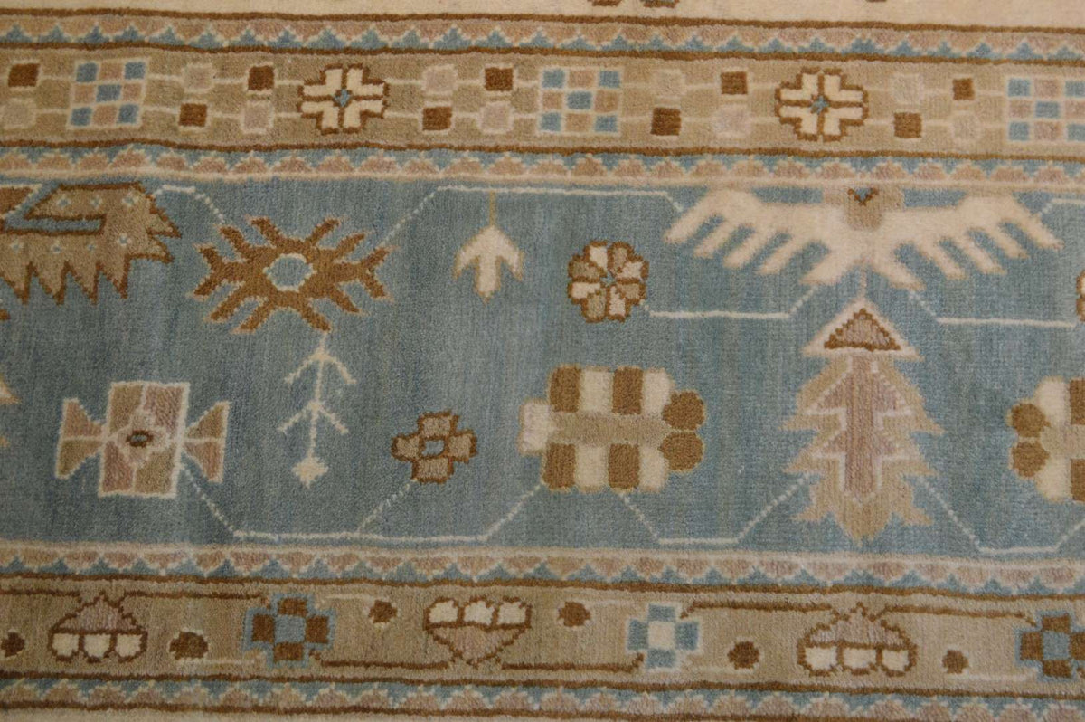 12' 3" x 17' 8" India Oushak Rug image 8