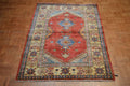 3' 7" x 4' 10" Pakistan Kazak Rug image 1