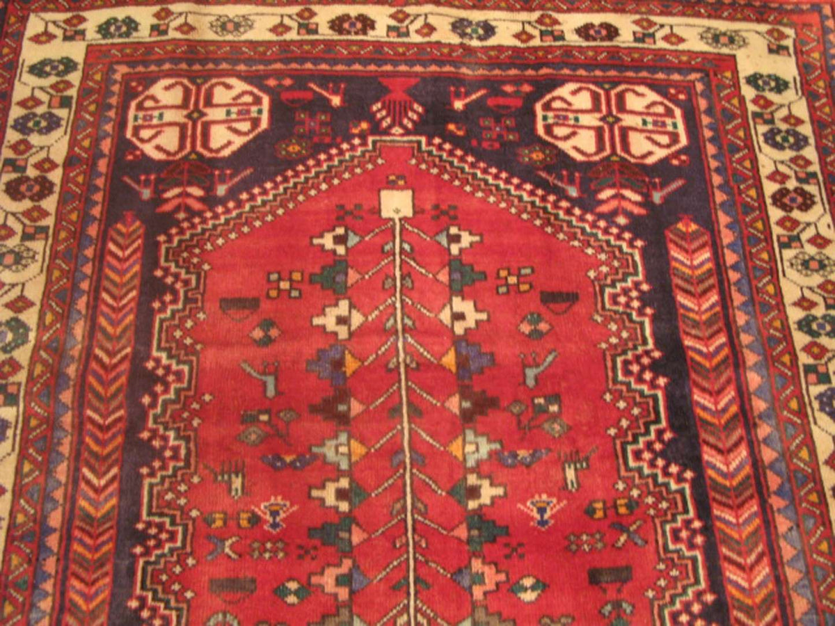 5' 0" x 9' 7" Persian Abadeh Rug image 9