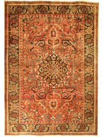 6' 9" x 9' 8" Persian Heriz Rug image 0