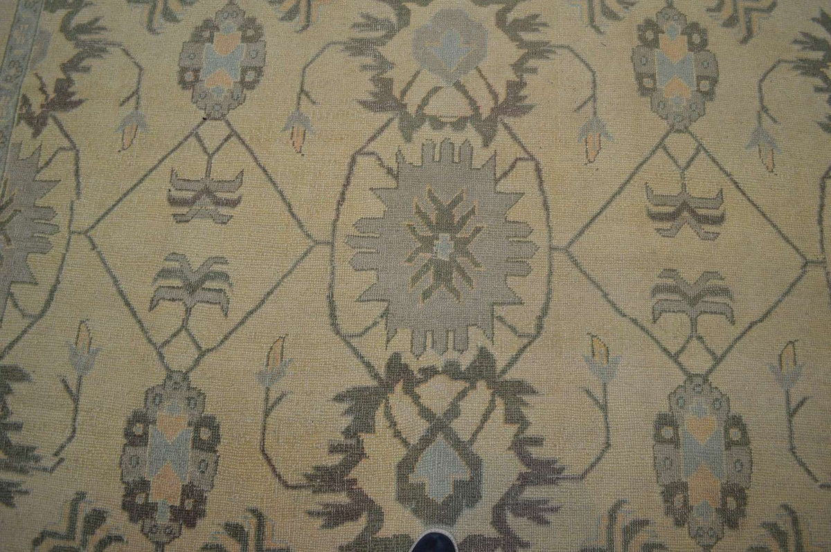 10' 3" x 13' 7" Turkish Oushak Rug image 3