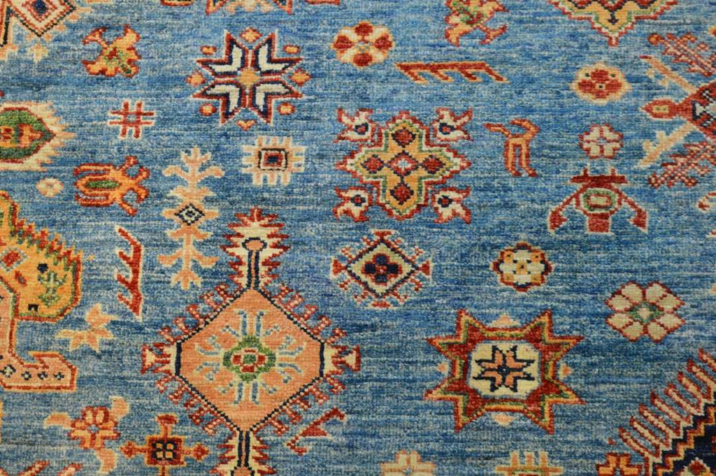 9' 2" x 12' 0" Pakistan Kazak Rug image 12