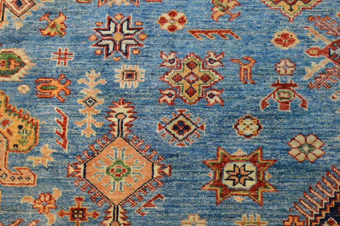 9' 2" x 12' 0" Pakistan Kazak Rug image 12
