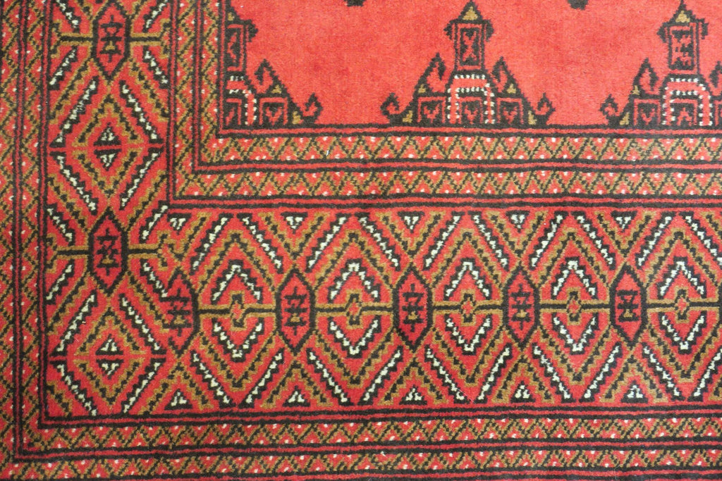 3' 5" x 9' 5" Persian Turkeman Rug image 8