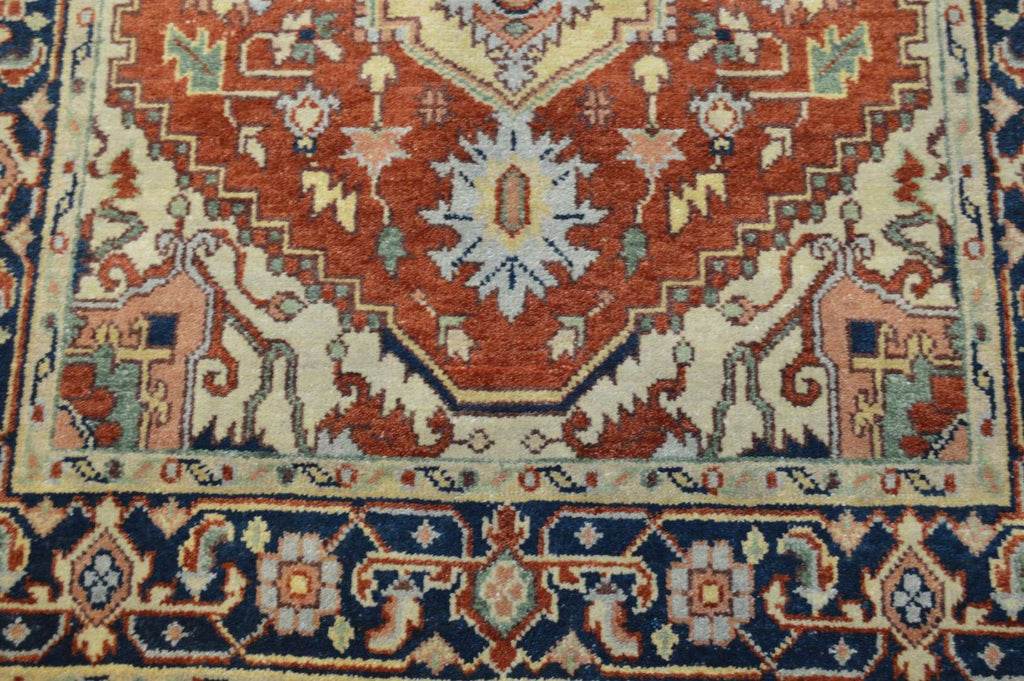 4' 0" x 6' 0" India Serapi Rug image 6