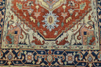 4' 0" x 6' 0" India Serapi Rug image 6