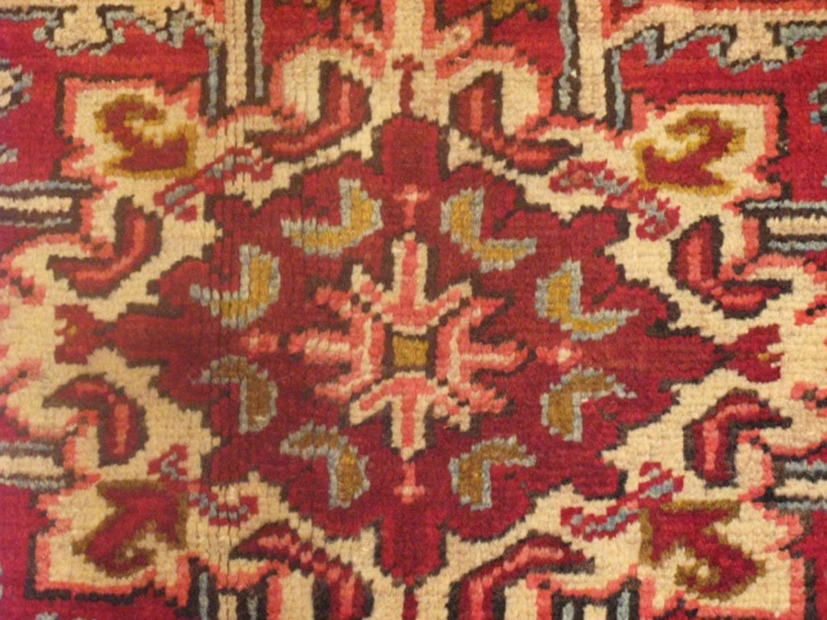 7' 3" x 10' 4" Persian Heriz Rug image 5
