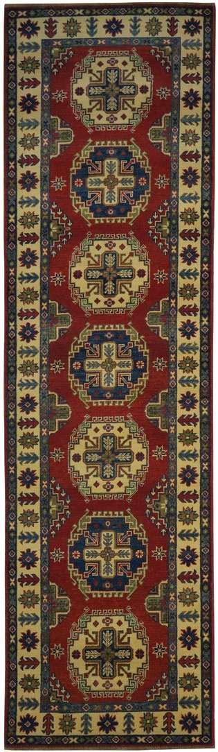 2' 8" x 10' 2" Pakistan Kazak Runner image 0