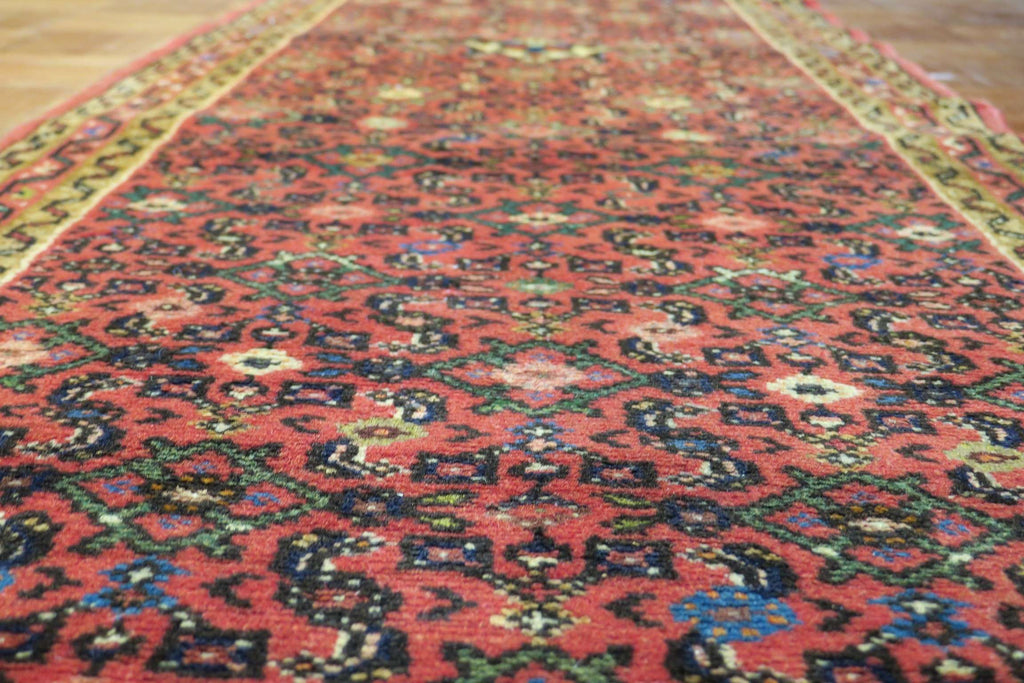 2' 5" x 9' 5" Vintage Hamadan Runner image 0