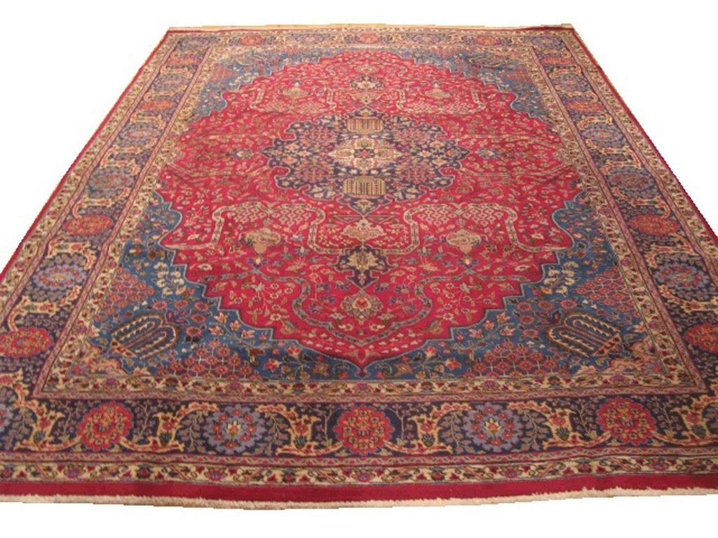 8' 0" x 11' 2" Persian Tabriz Rug image 0