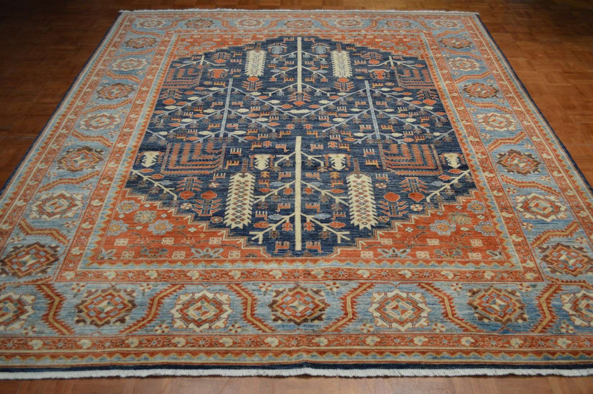 8' 2" x 10' 1" Pakistan Serapi Rug image 1
