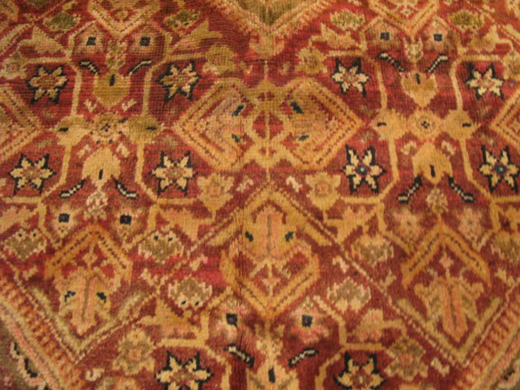 4' 4" x 6' 9" Vintage Mahal Rug image 7
