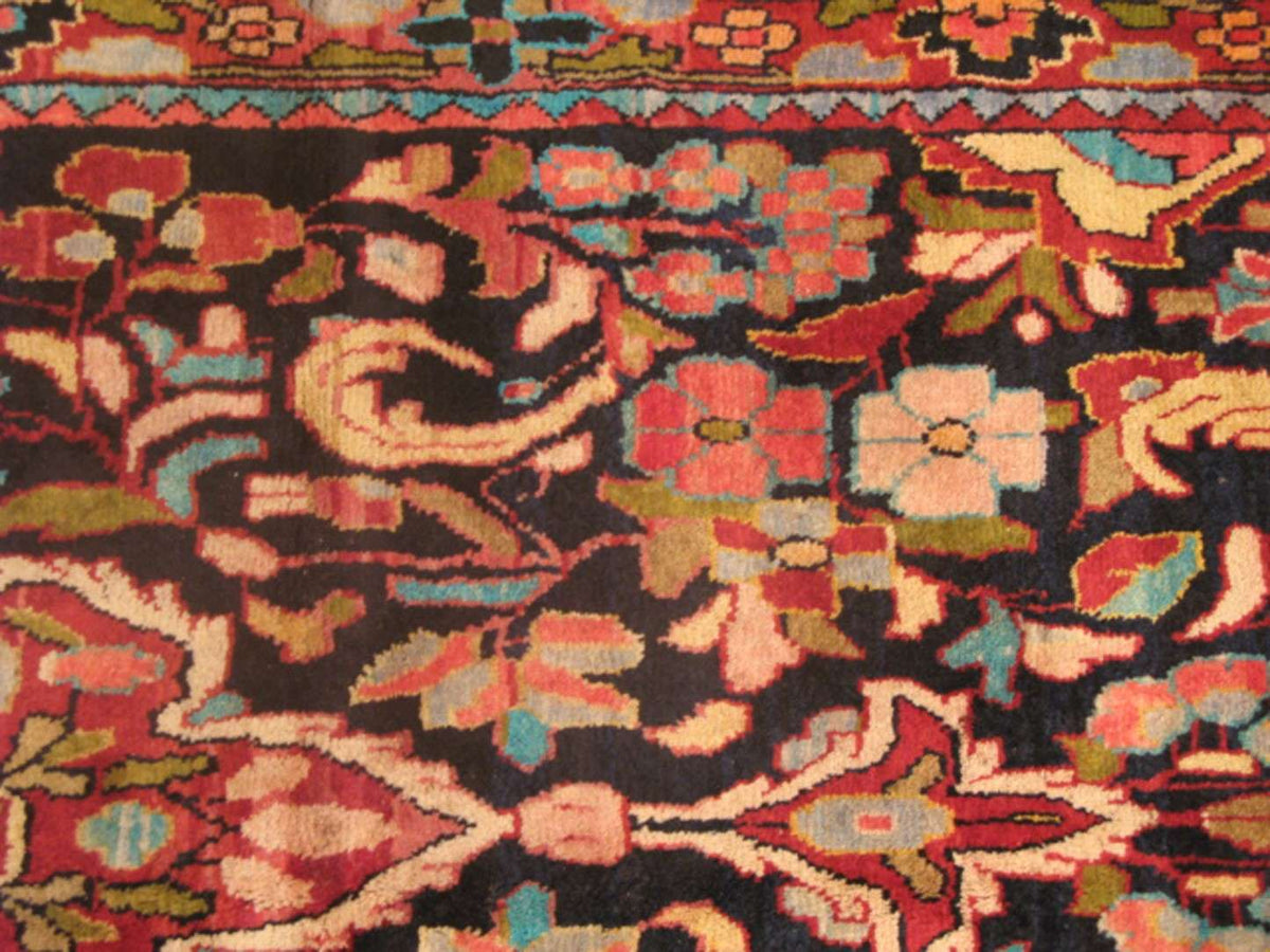 3' 7" x 9' 8" Persian Sarouk Runner image 12