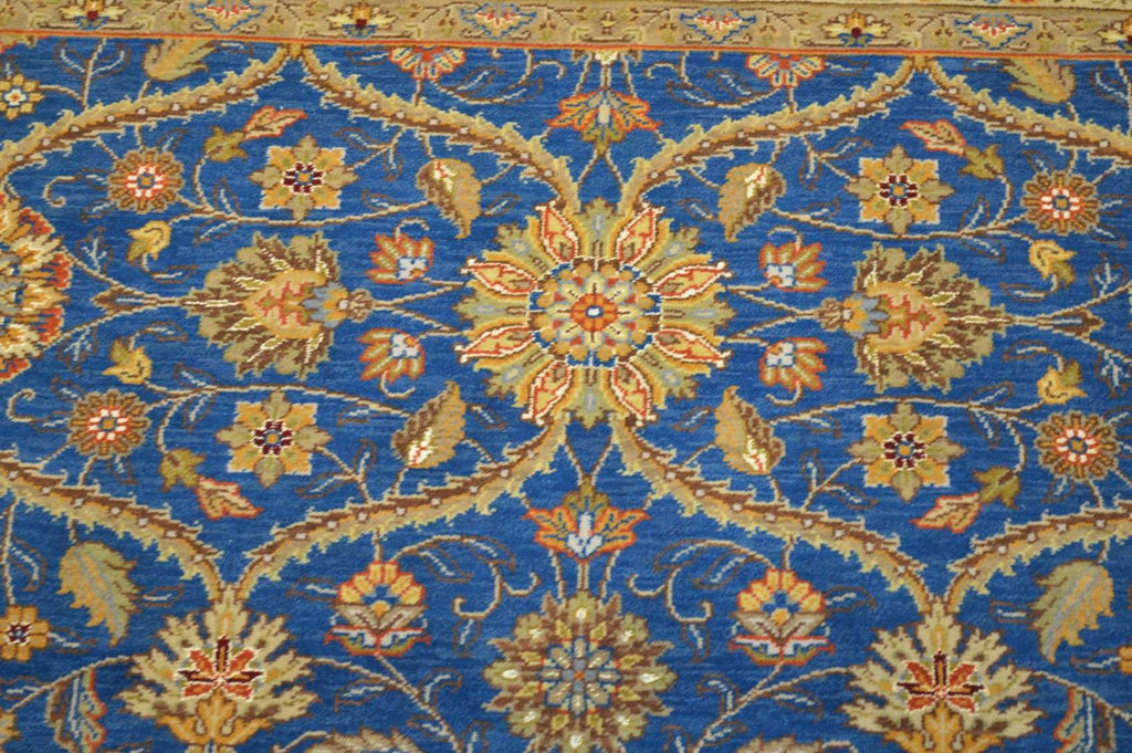 4' 2" x 4' 9" India Agra Rug image 3