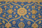 4' 2" x 4' 9" India Agra Rug image 3