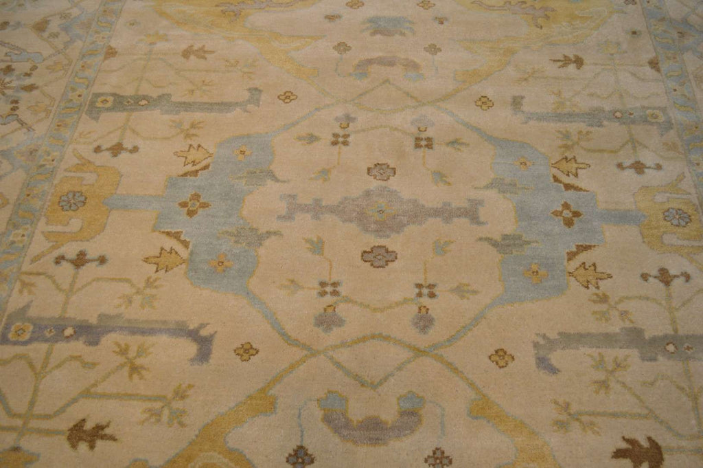 9' 2" x 12' 0" India Oushak Rug image 2