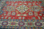6' 6" x 9' 3" Pakistan Kazak Rug image 9