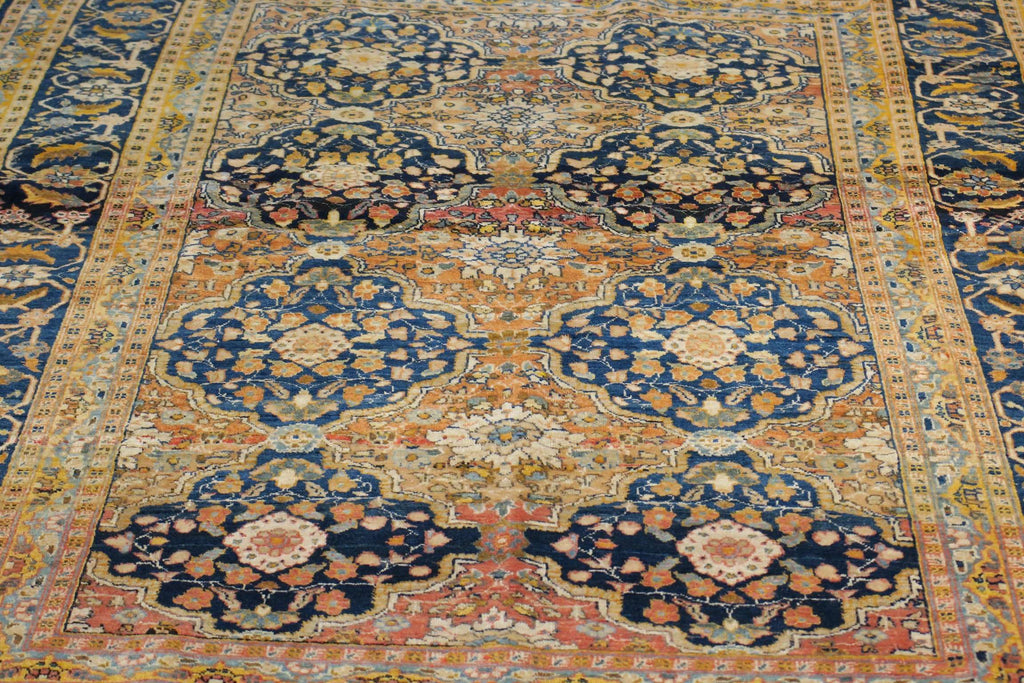 3' 9" x 5' 4" Persian Tabriz Rug image 11