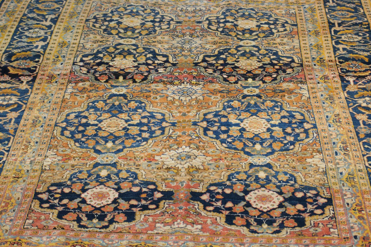 3' 9" x 5' 4" Persian Tabriz Rug image 11