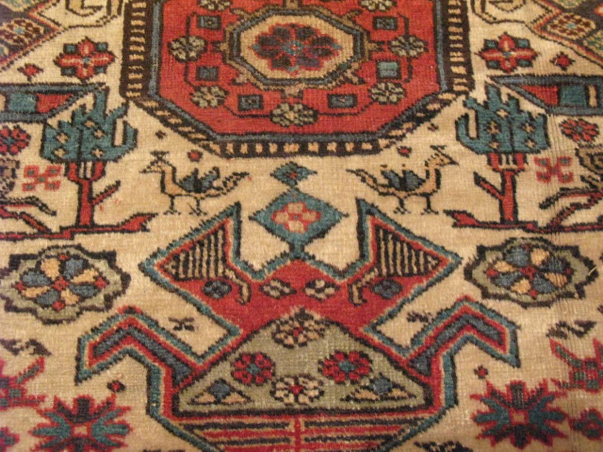 4' 8" x 6' 7" Persian Ardabil Rug image 3