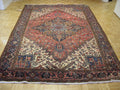 7' 1" x 10' 0" Persian Heriz Rug image 1