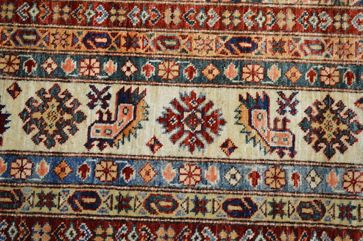8' 1" x 10' 4" Pakistan Kazak Rug image 3