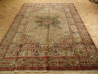 7' 1" x 10' 5" Persian Tabriz Rug image 4