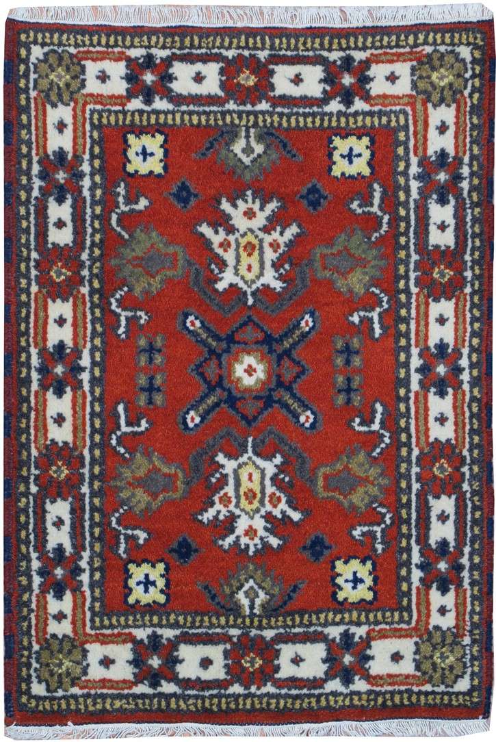 2' 0" x 3' 0" India Kazak Rug image 0