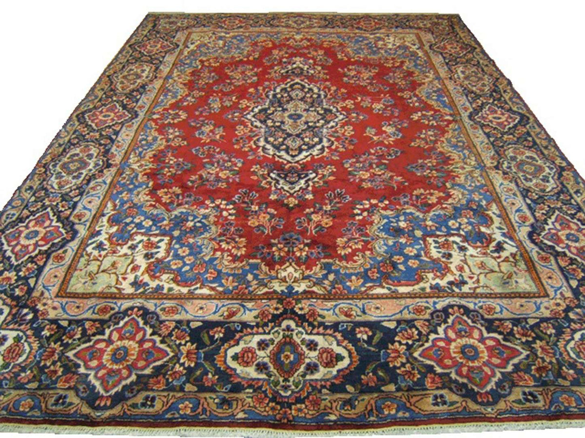 9' 1" x 13' 7" Vintage Lavar Rug image 0