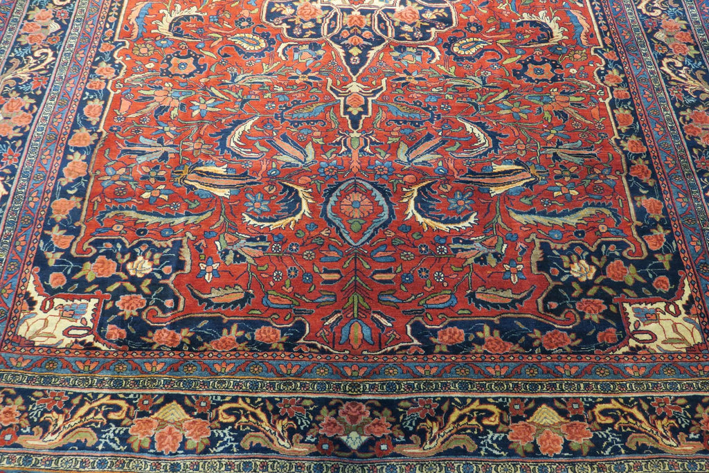 11' 9" x 9' 9" Persian Bijar Rug image 9