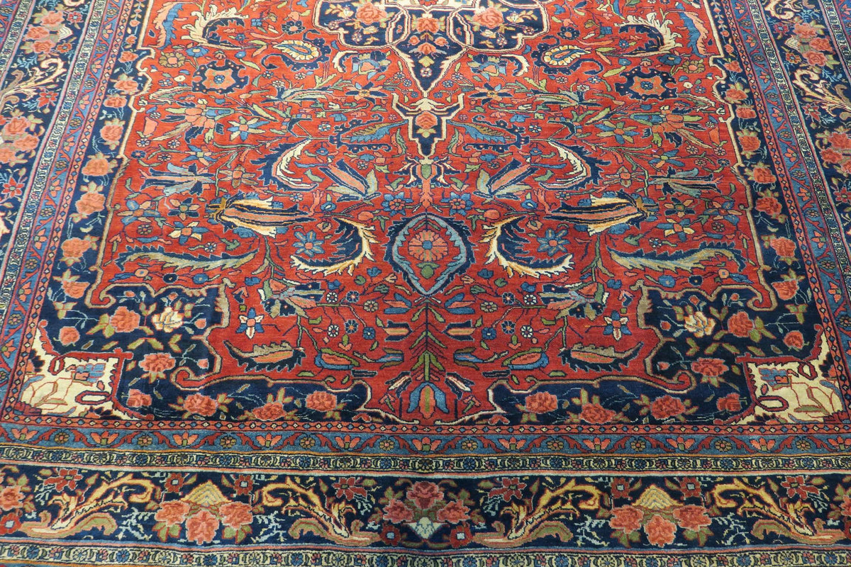 11' 9" x 9' 9" Persian Bijar Rug image 9