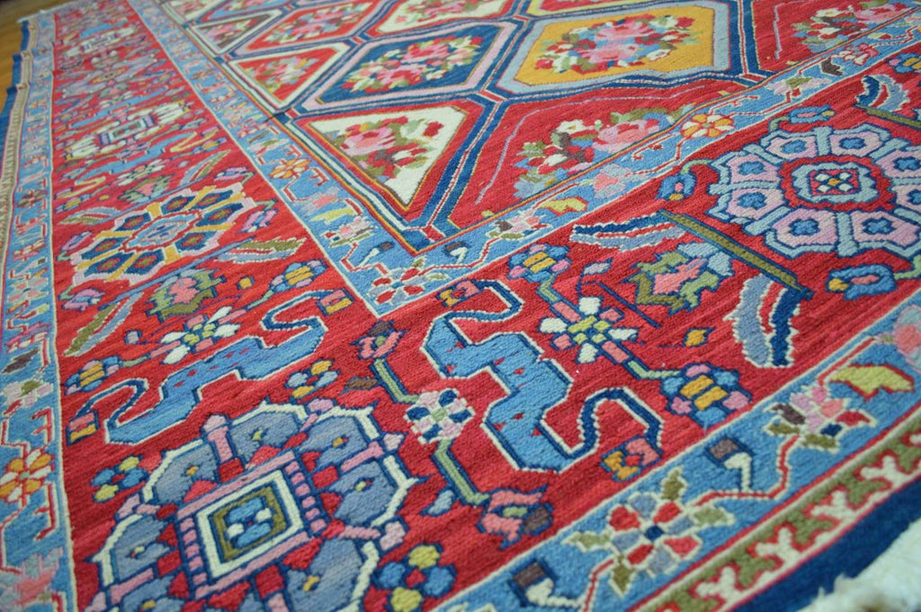 8' 5" x 11' 7" India Soumak Rug image 2