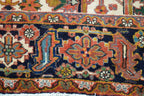 8' 0" x 10' 7" Persian Heriz Rug image 9
